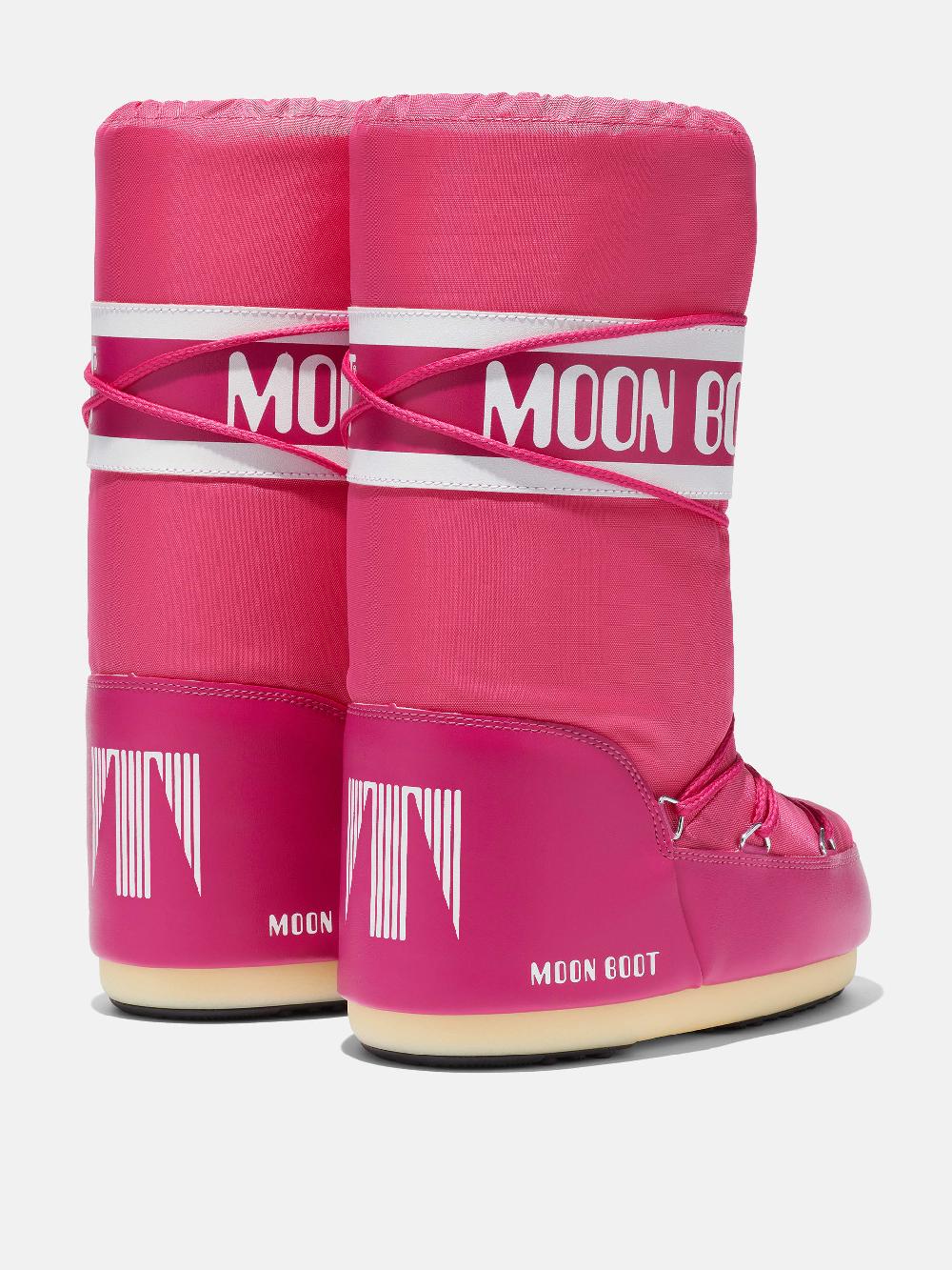 Moon Boot ICON FUCSIA IN NYLON Nuova