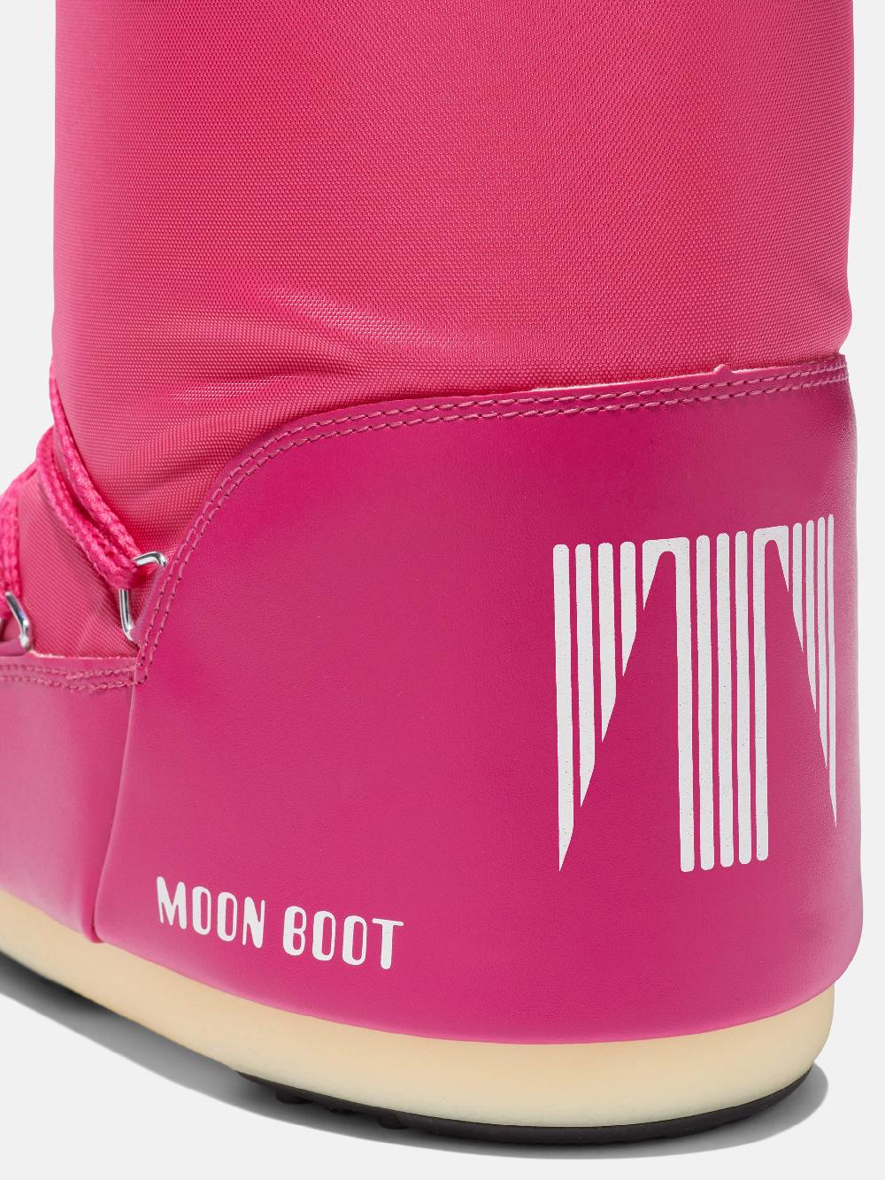 Moon Boot ICON FUCSIA IN NYLON Nuova