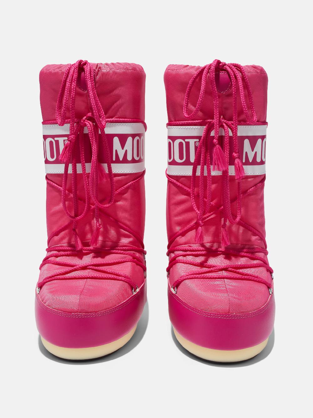 Moon Boot ICON FUCSIA IN NYLON Nuova