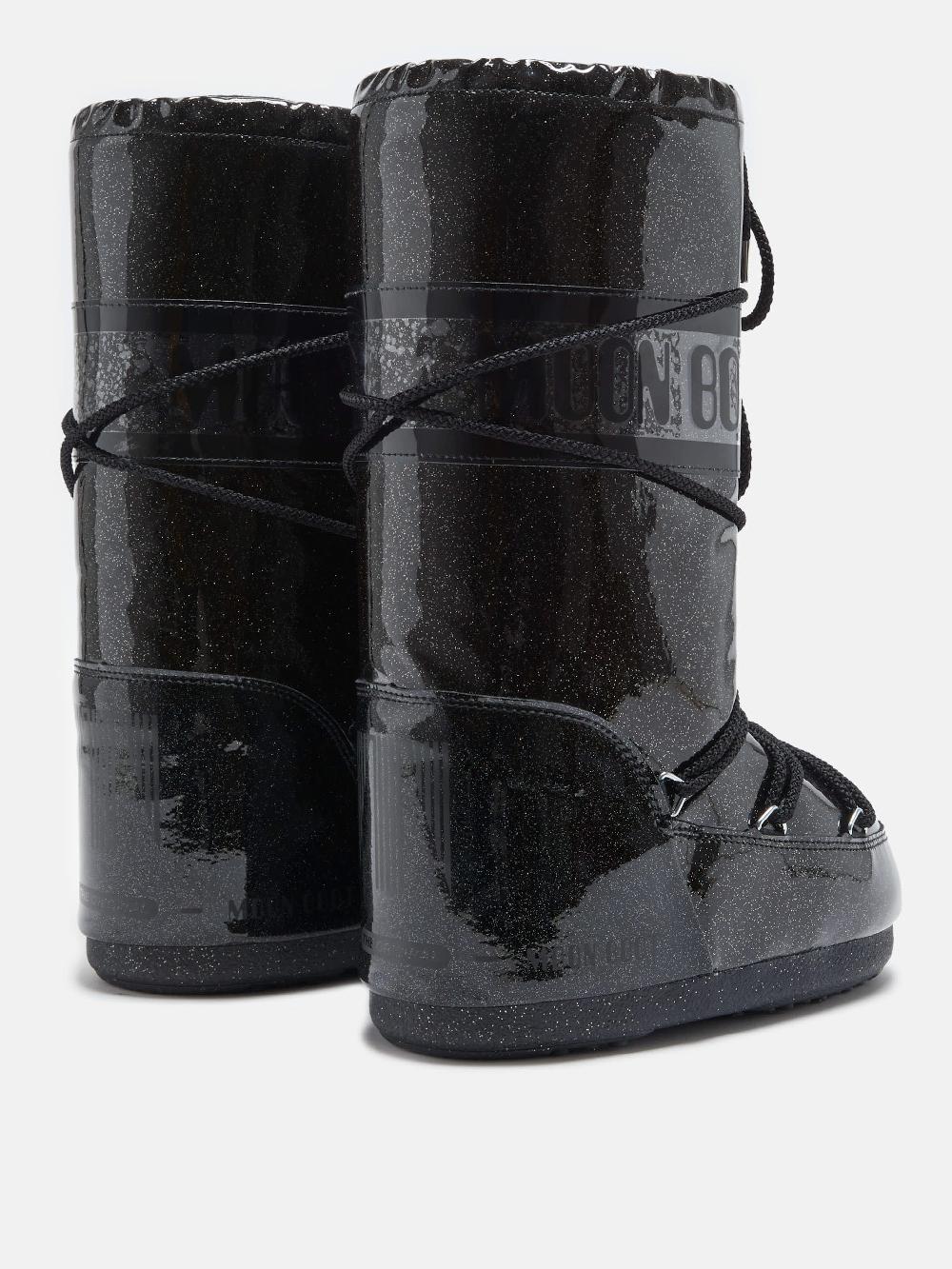 Moon Boot ICON GLITTER NERO Italia