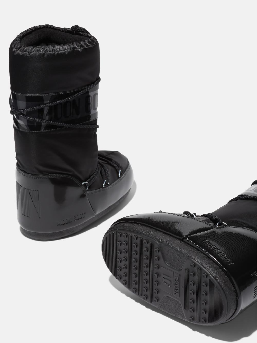 Moon Boot ICON GLANCE NERO IN RASO Pezzi Unici