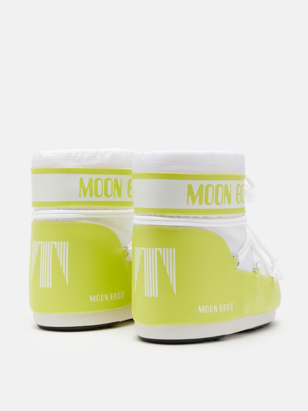 Moon Boot ICON LOW NYLON VERDE LIME Prezzo Ridotto