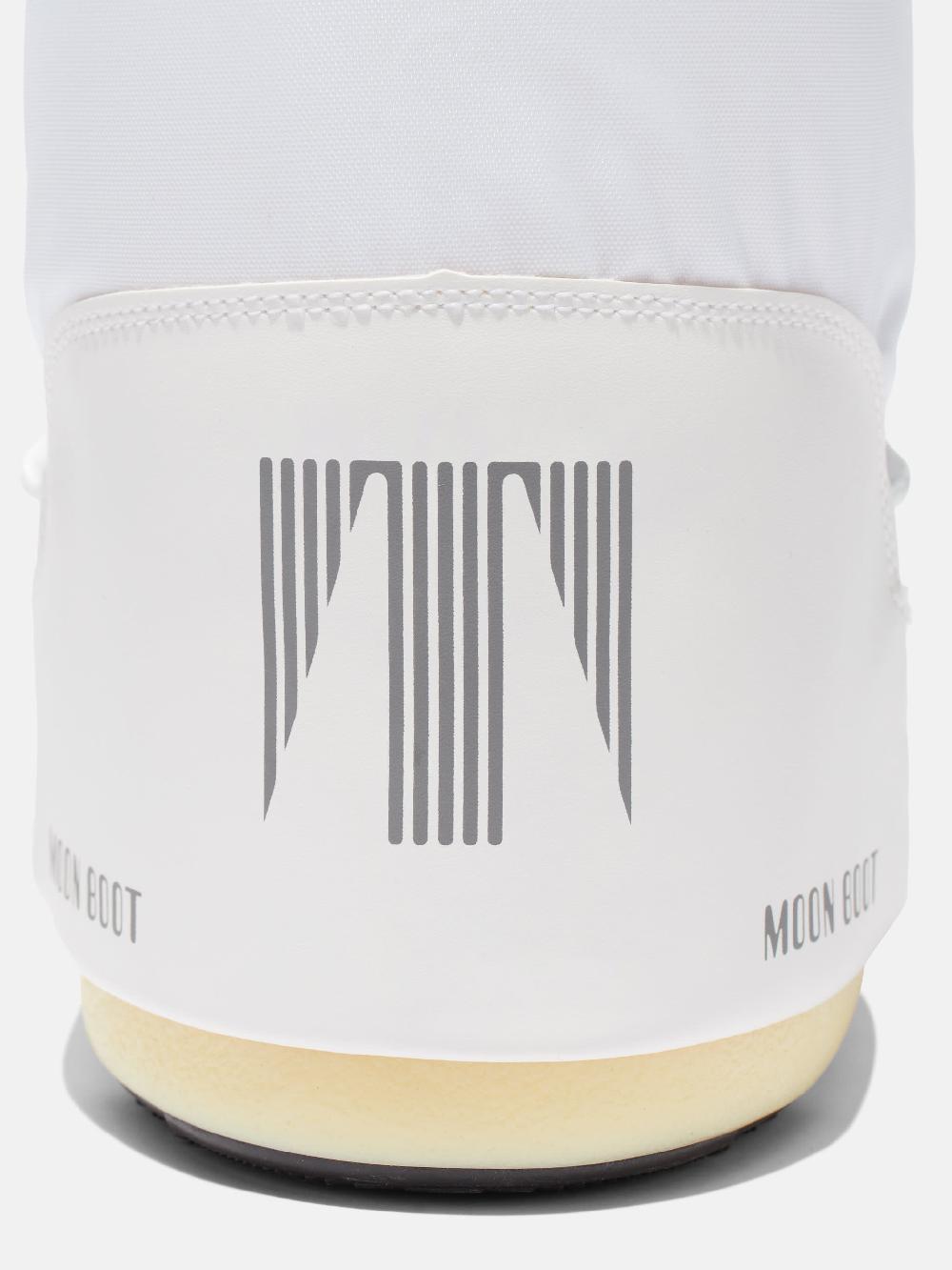 Moon Boot ICON BIANCO IN NYLON Vendita Economica