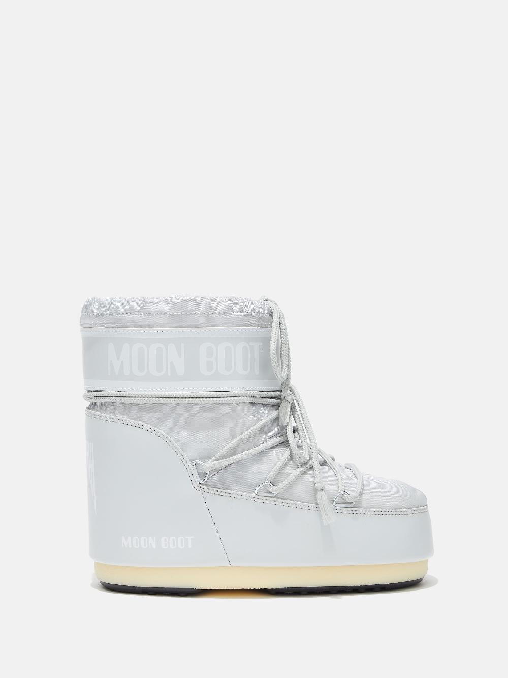 Moon Boot ICON LOW GRIGIO IN NYLON 2025