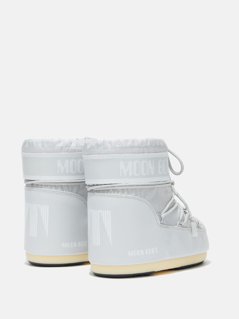 Moon Boot ICON LOW GRIGIO IN NYLON 2025