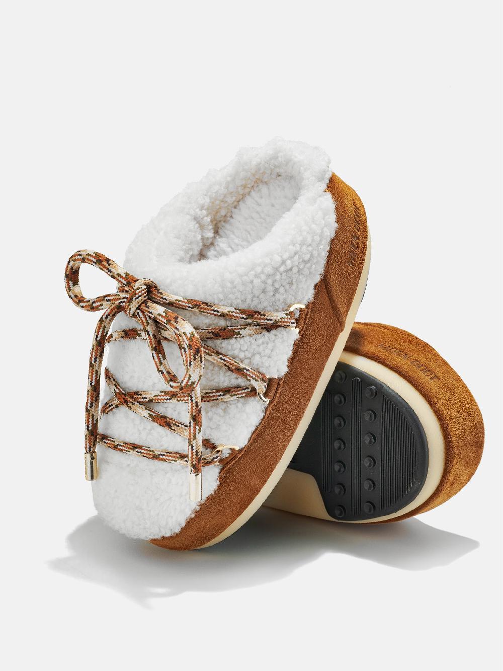 Moon Boot ICON MULE NOCCIOLA IN SHEARLING 2025
