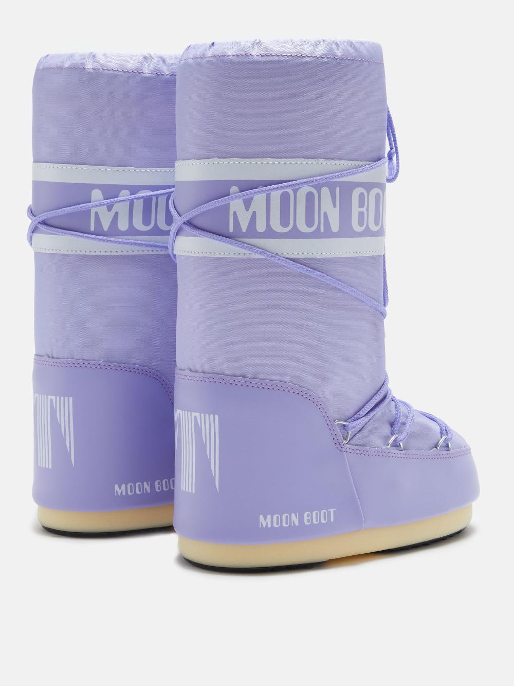 Moon Boot ICON NYLON LILLA In Linea
