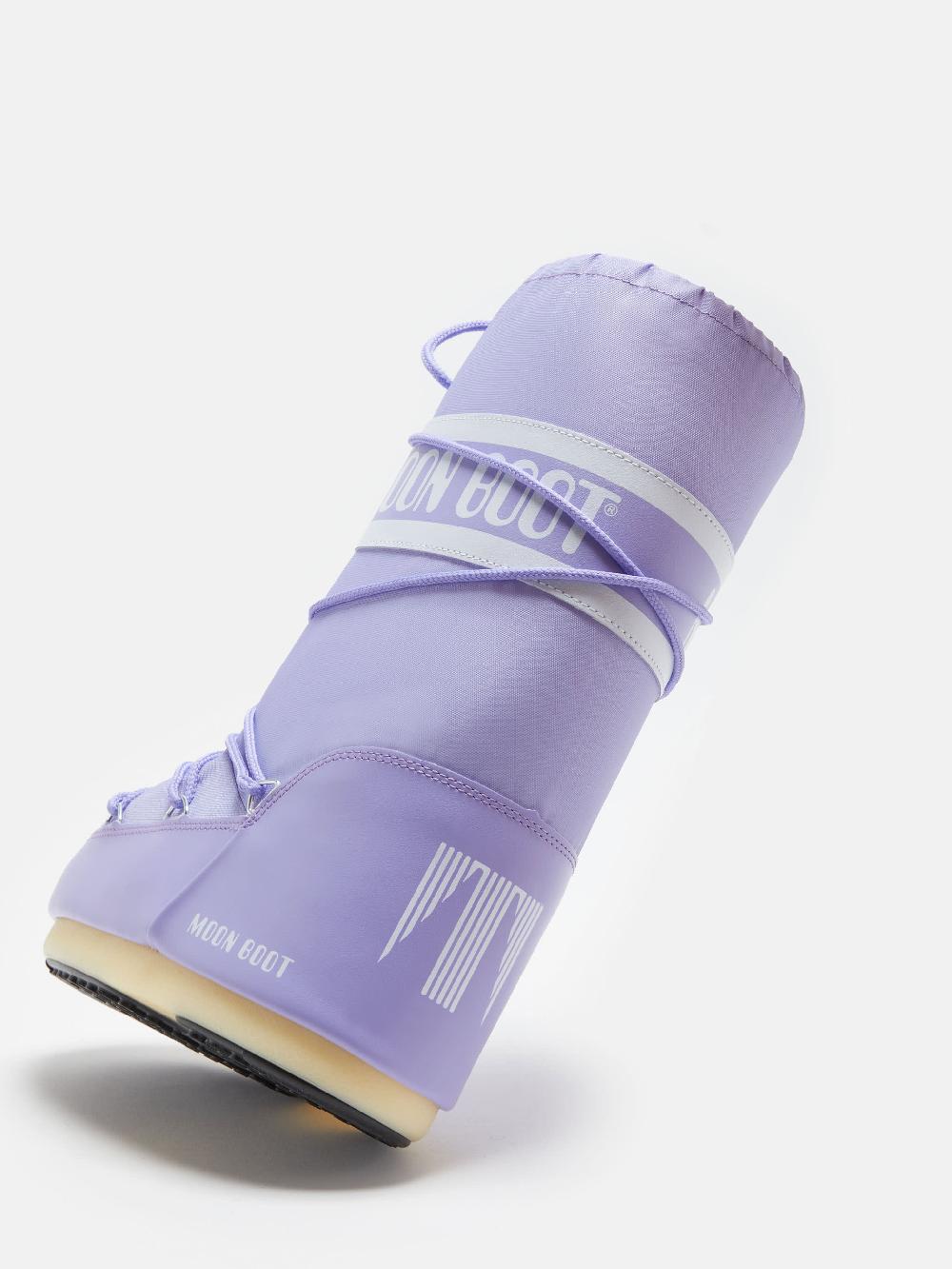 Moon Boot ICON NYLON LILLA In Linea