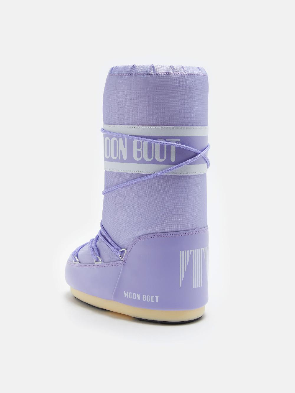 Moon Boot ICON NYLON LILLA In Linea