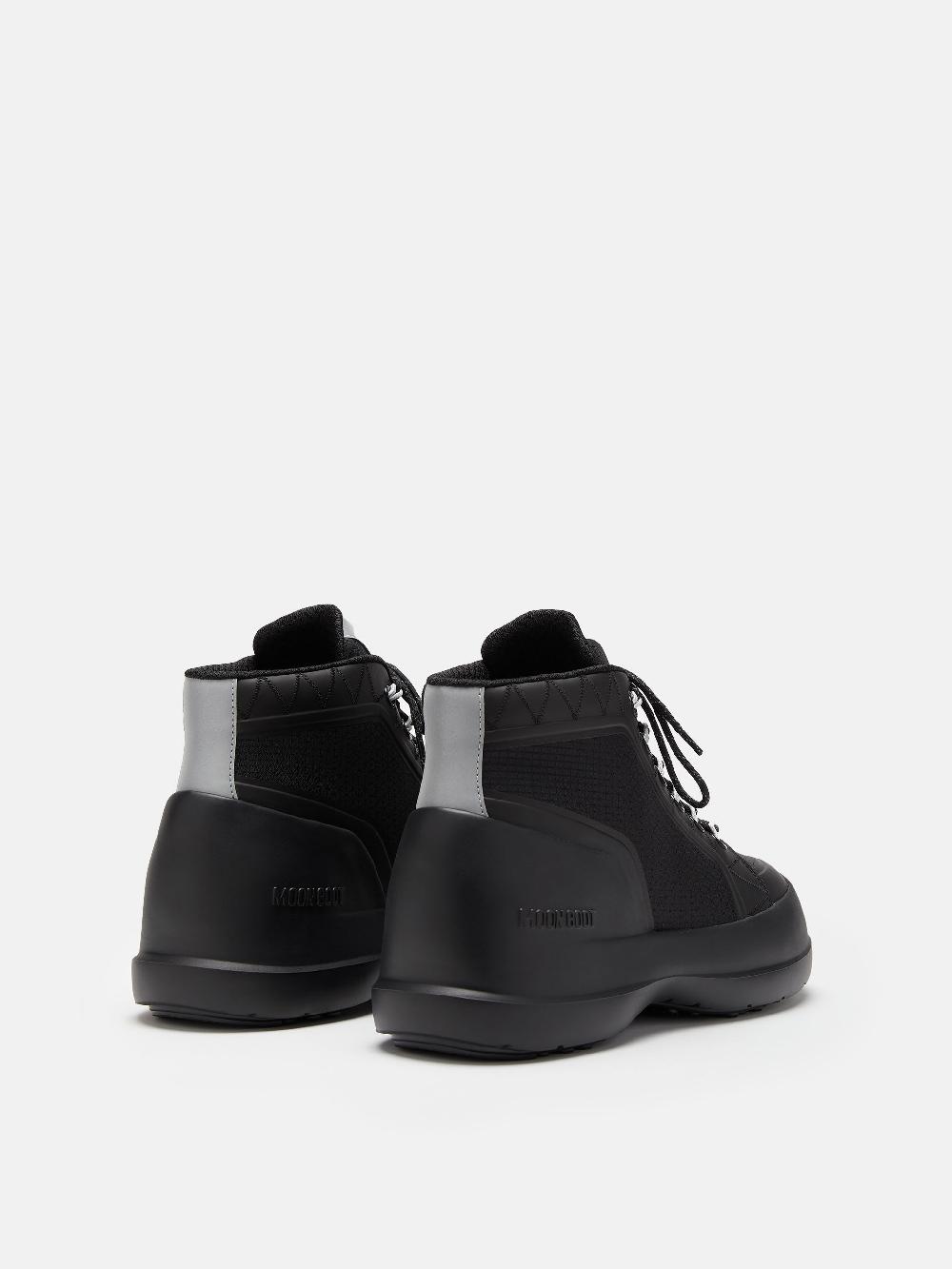 Moon Boot LUNA TREK MID NYLON NERO Vendita