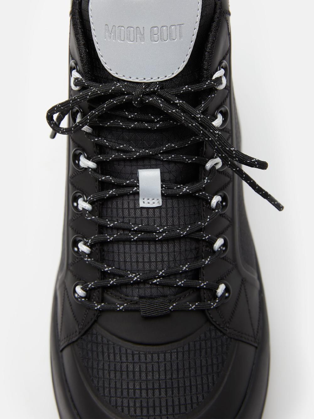 Moon Boot LUNA TREK MID NYLON NERO Vendita