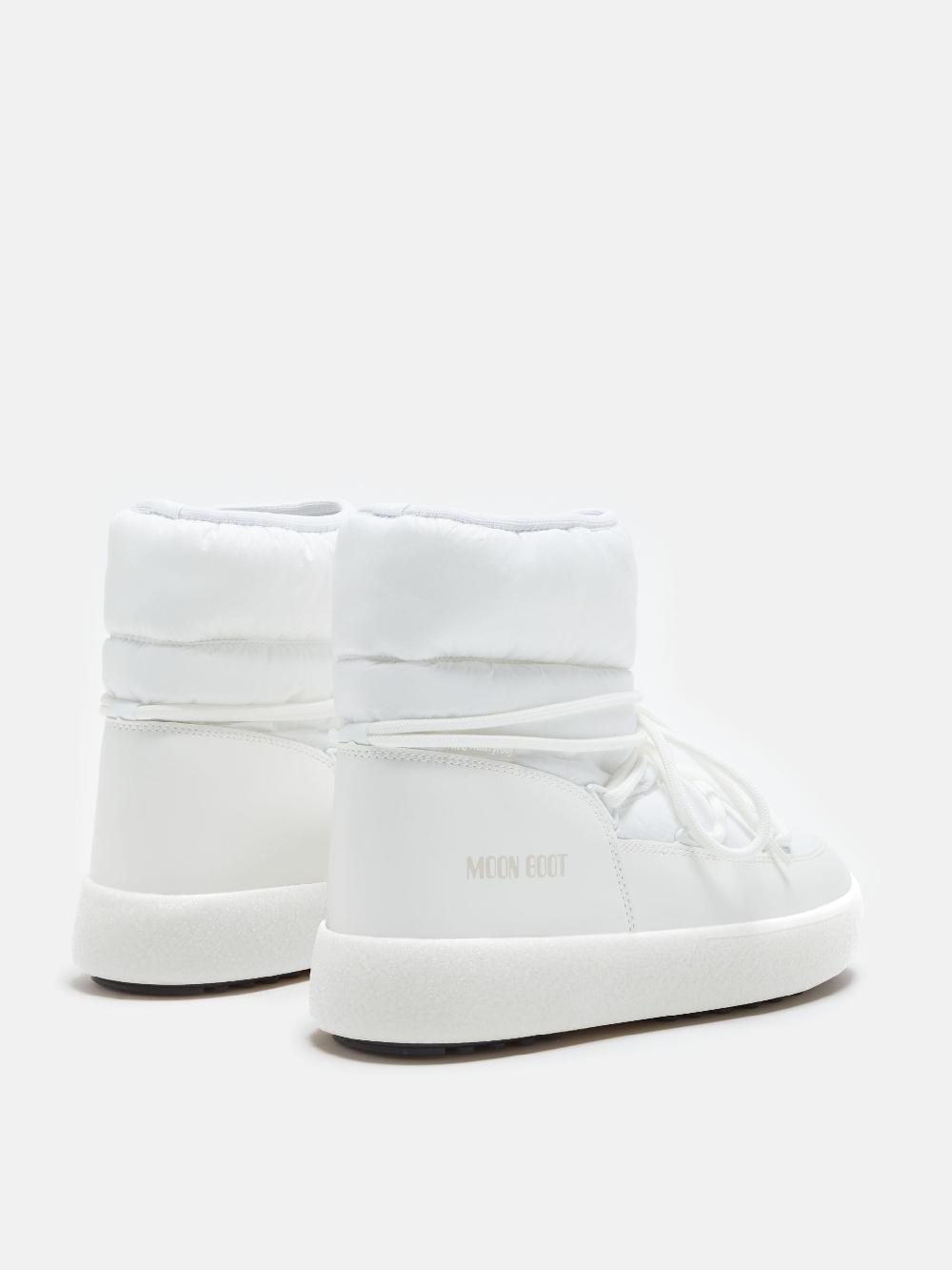 Moon Boot LTRACK LOW NYLON BIANCO Spedizione Gratuita