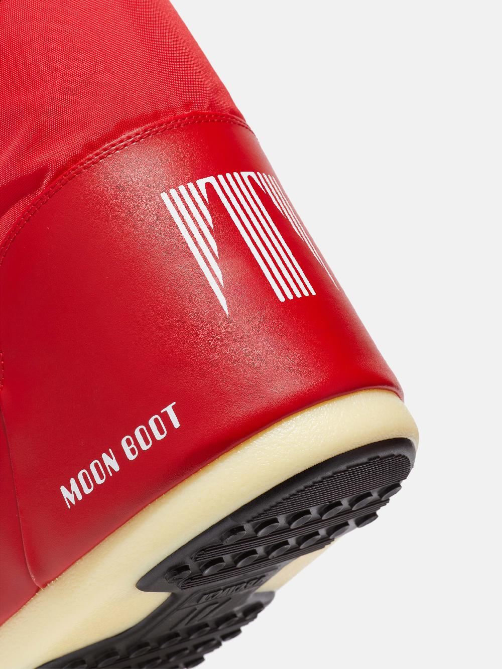 Moon Boot ICON ROSSO IN NYLON Promozione Limitata