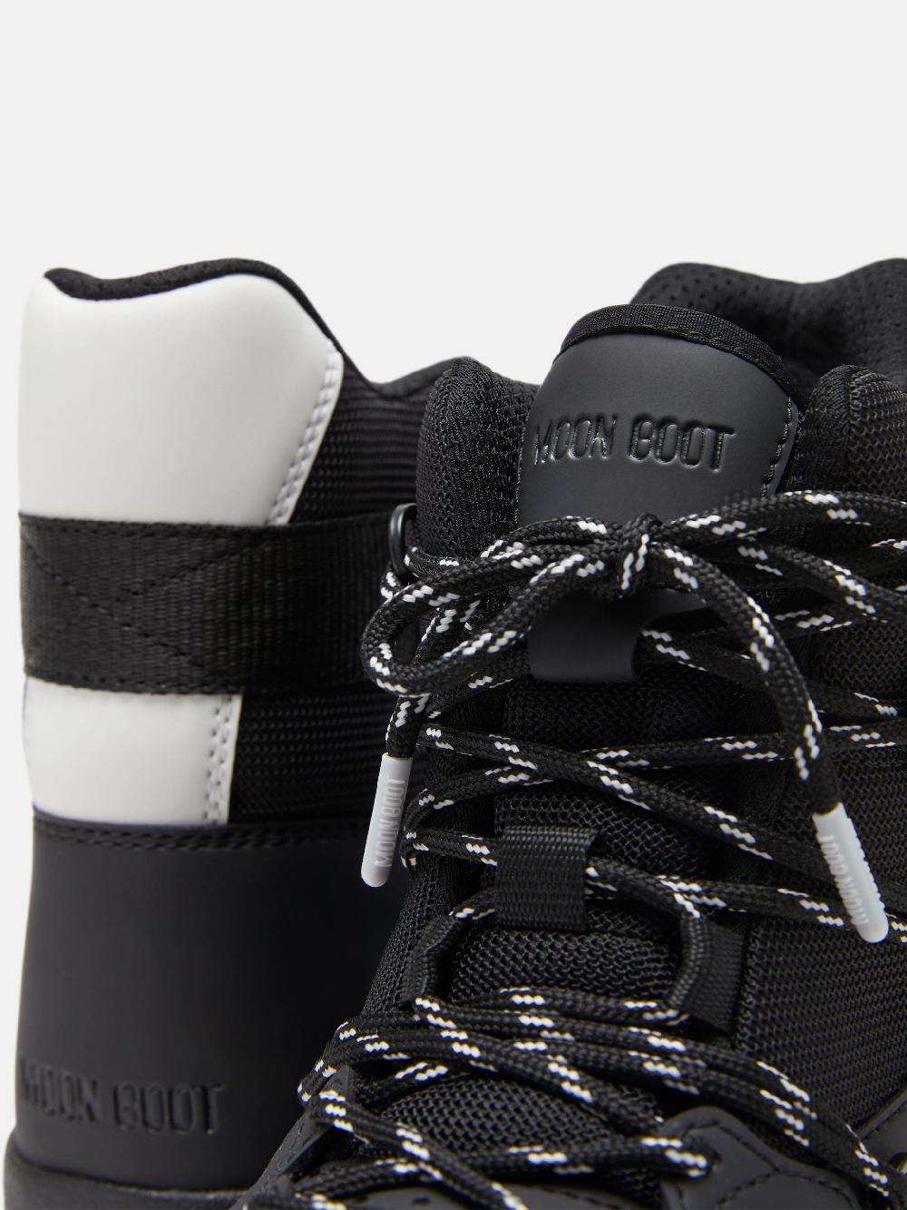 Moon Boot PARK SNEAKER BOOT NERO Fino Al -60%