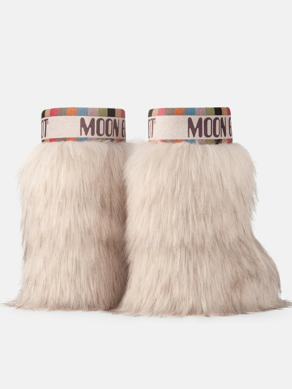 Moon Boot ICON YETI MID BEIGE Vendita Calda