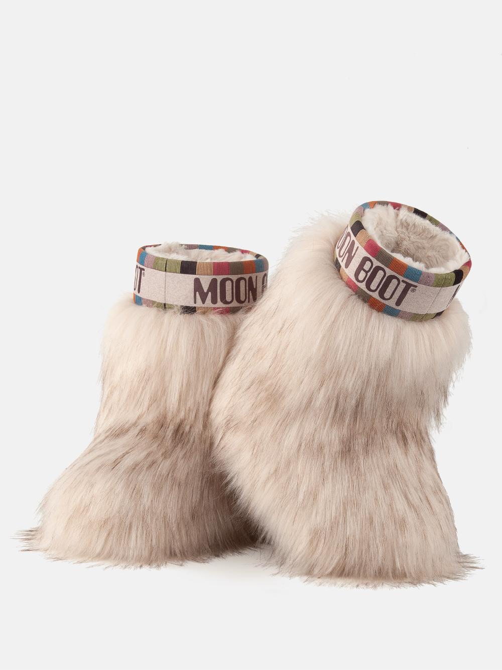 Moon Boot ICON YETI MID BEIGE Vendita Calda