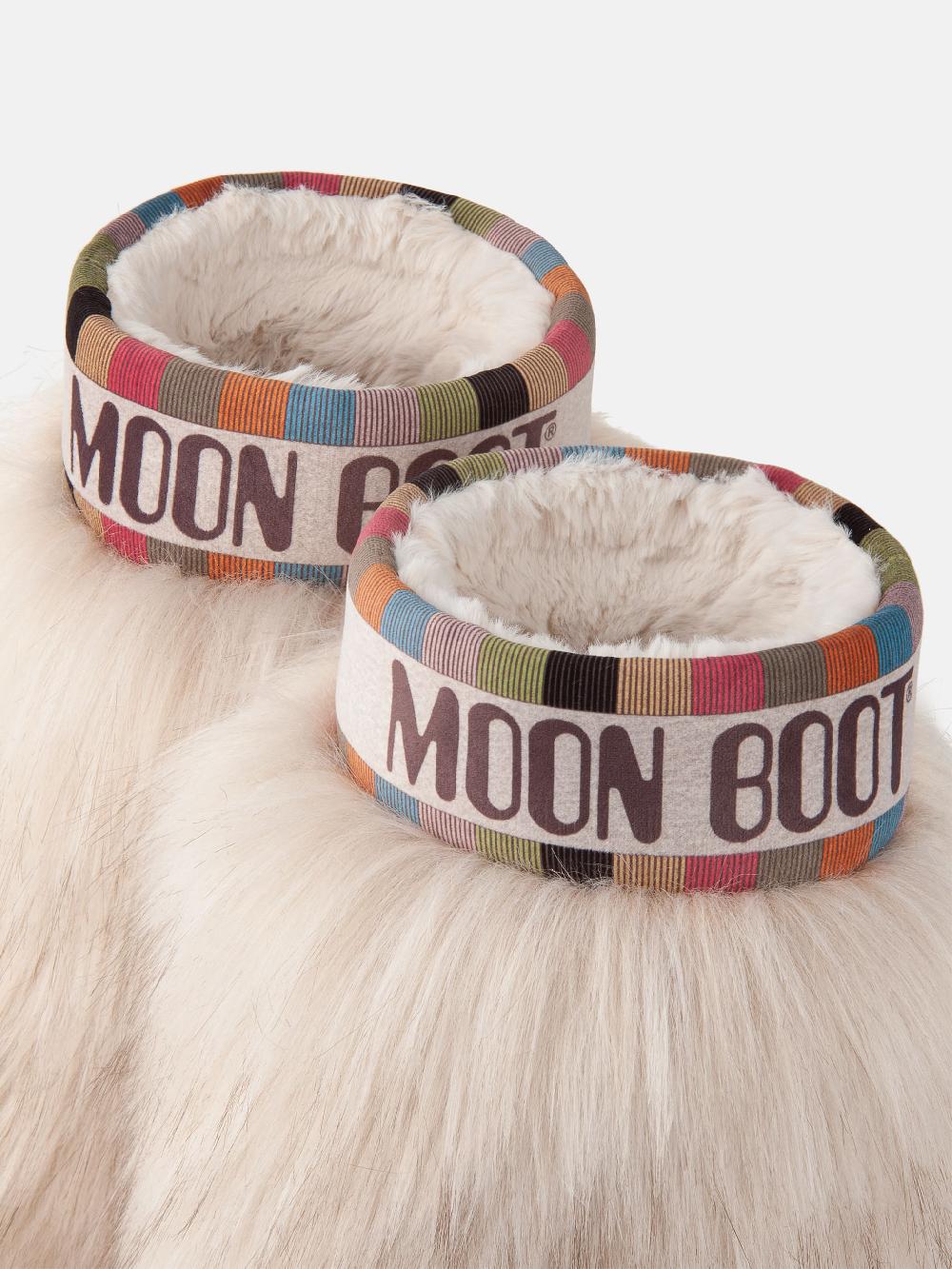 Moon Boot ICON YETI MID BEIGE Vendita Calda