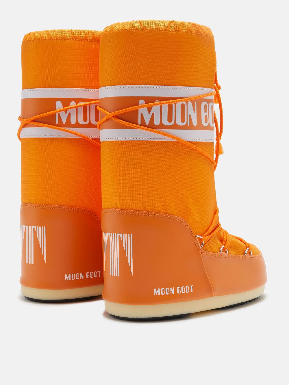 Moon Boot ICON NYLON ARANCIONE Nuovo
