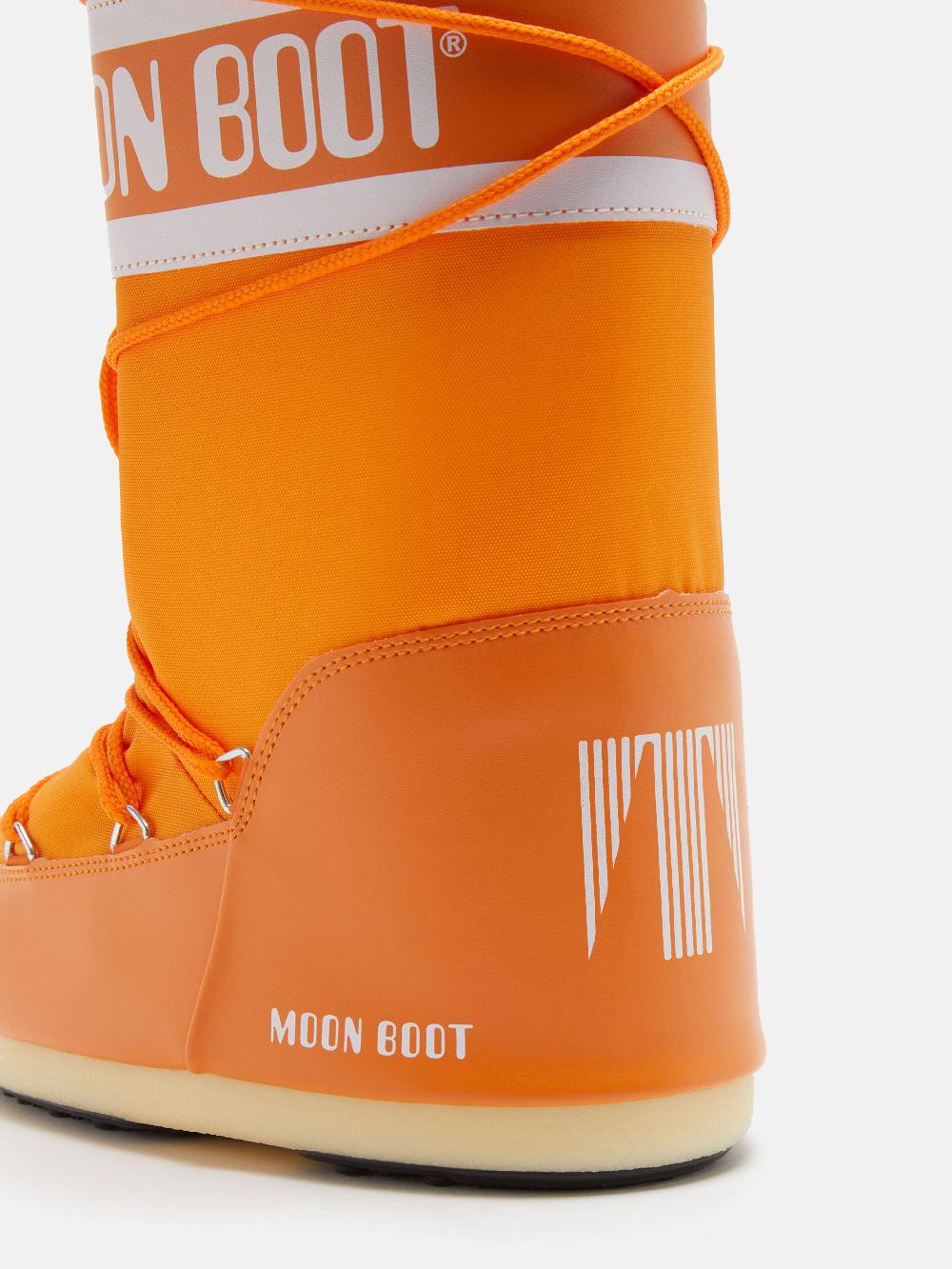Moon Boot ICON NYLON ARANCIONE Nuovo