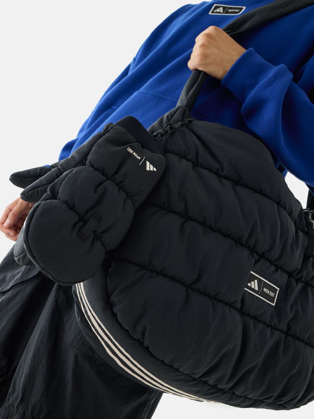Moon Boot Borsa shopper nera con design imbottito adidas x Moon Boot Vendita