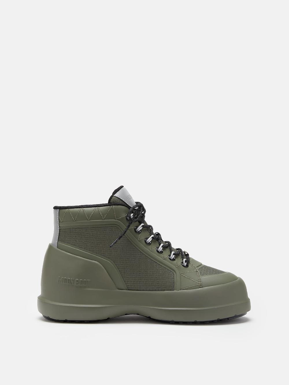 Moon Boot LUNA TREK MID NYLON KAKI Qualità Garantita