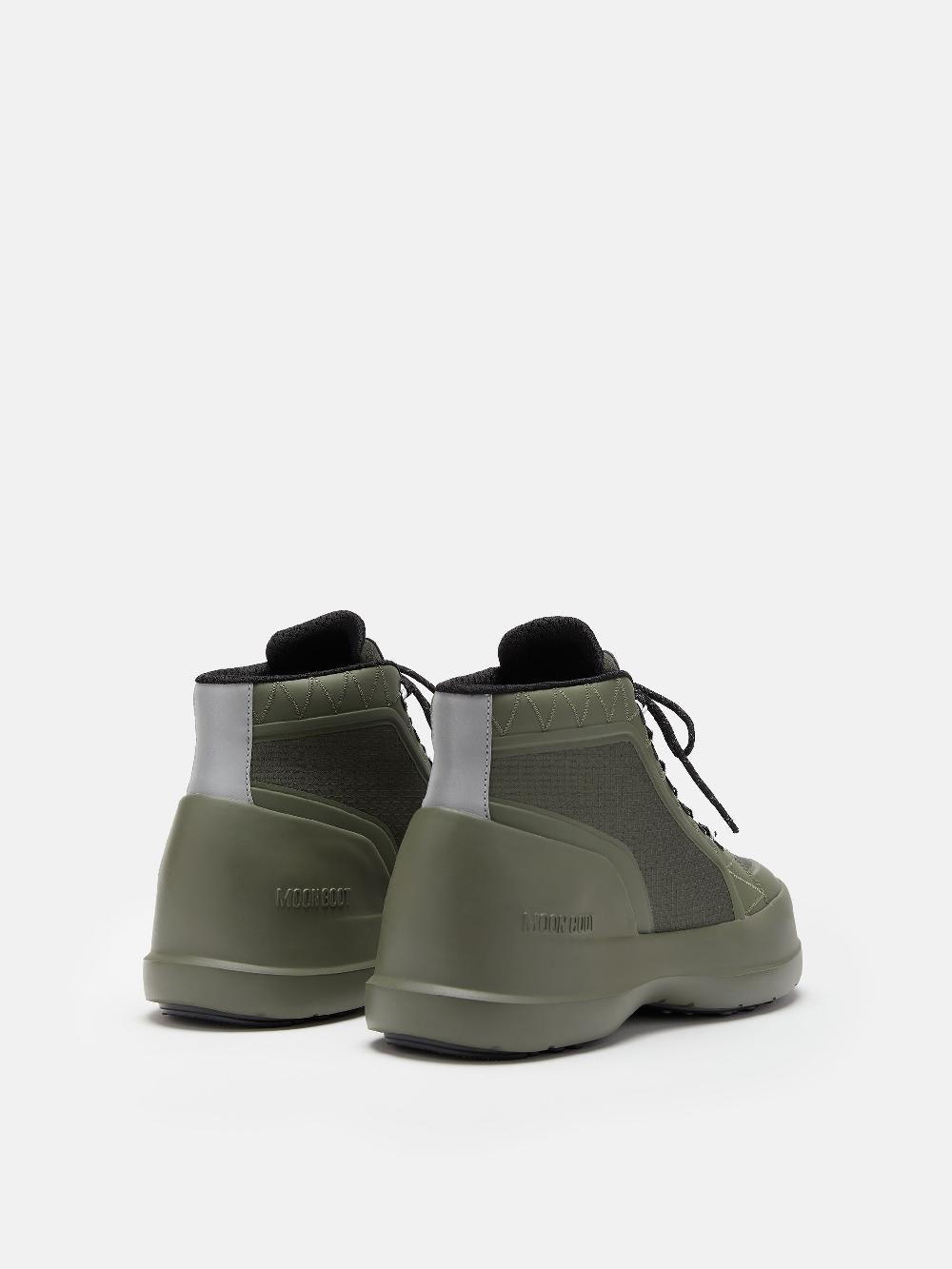 Moon Boot LUNA TREK MID NYLON KAKI Qualità Garantita