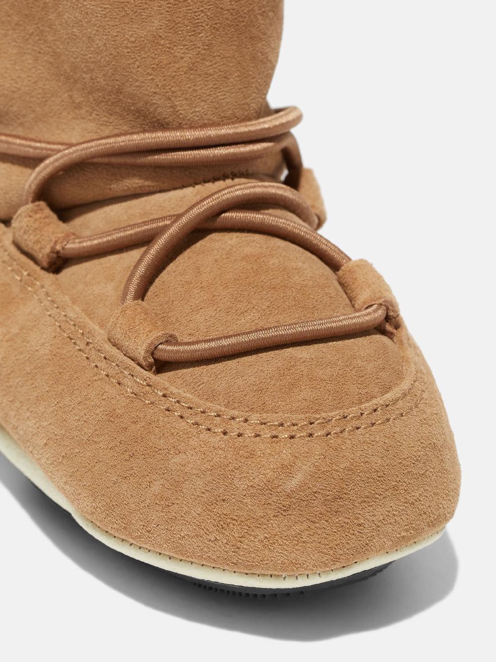 Moon Boot CRIB NOCCIOLA IN PELLE SCAMOSCIATA Sottocosto
