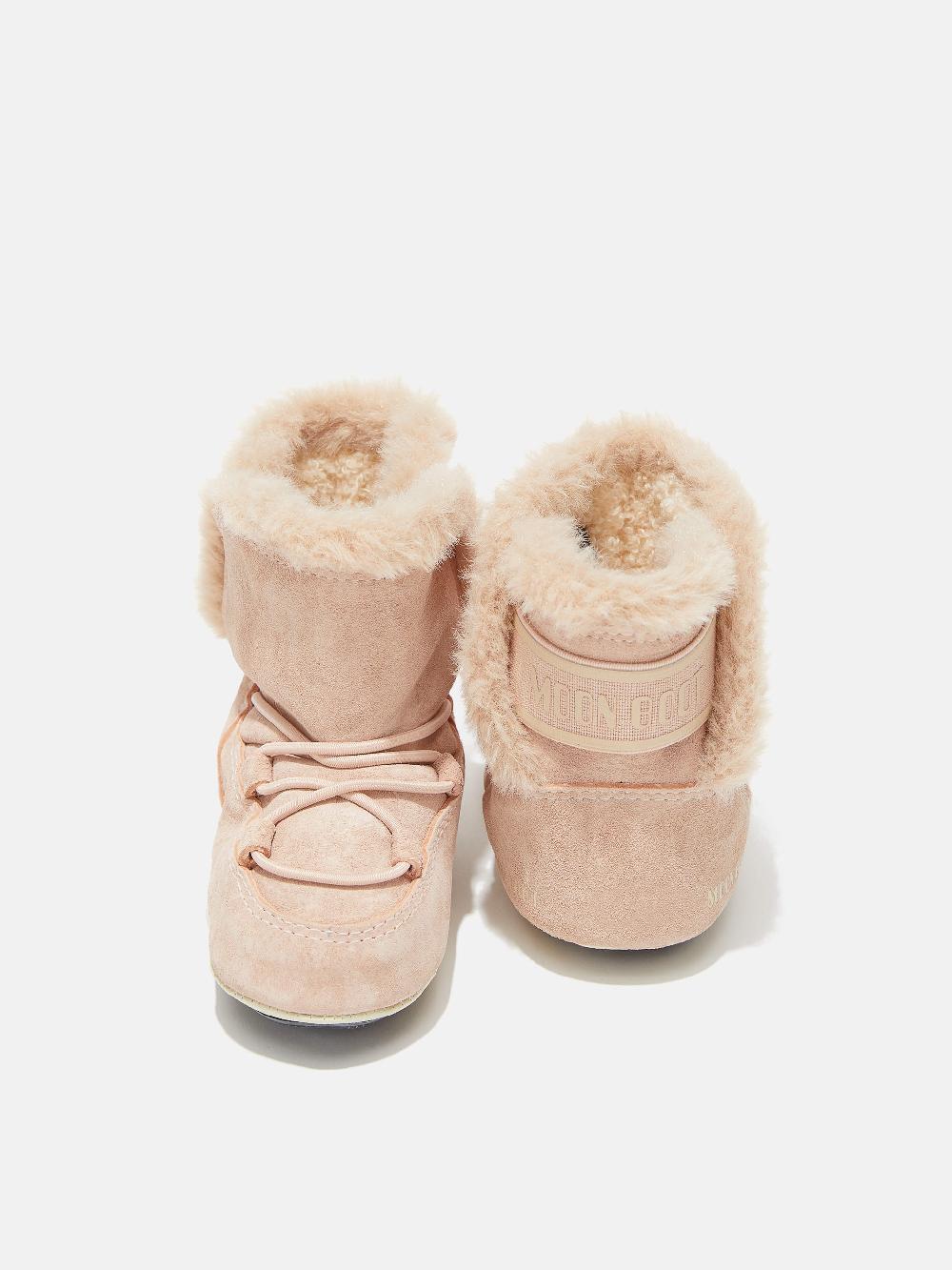 Moon Boot CRIB ROSA CHIARO IN PELLE SCAMOSCIATA Presa