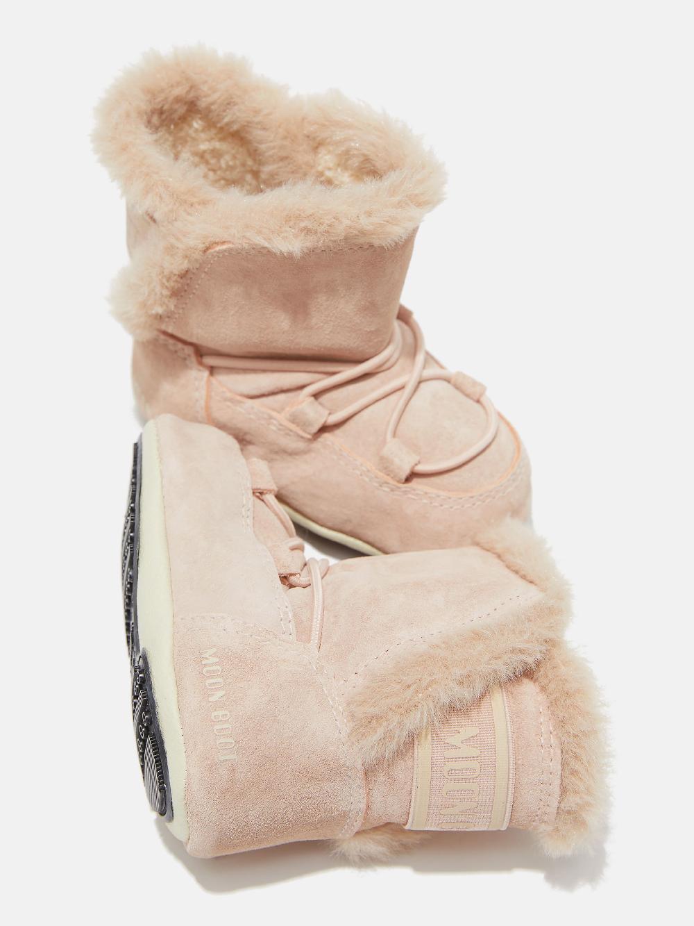 Moon Boot CRIB ROSA CHIARO IN PELLE SCAMOSCIATA Presa