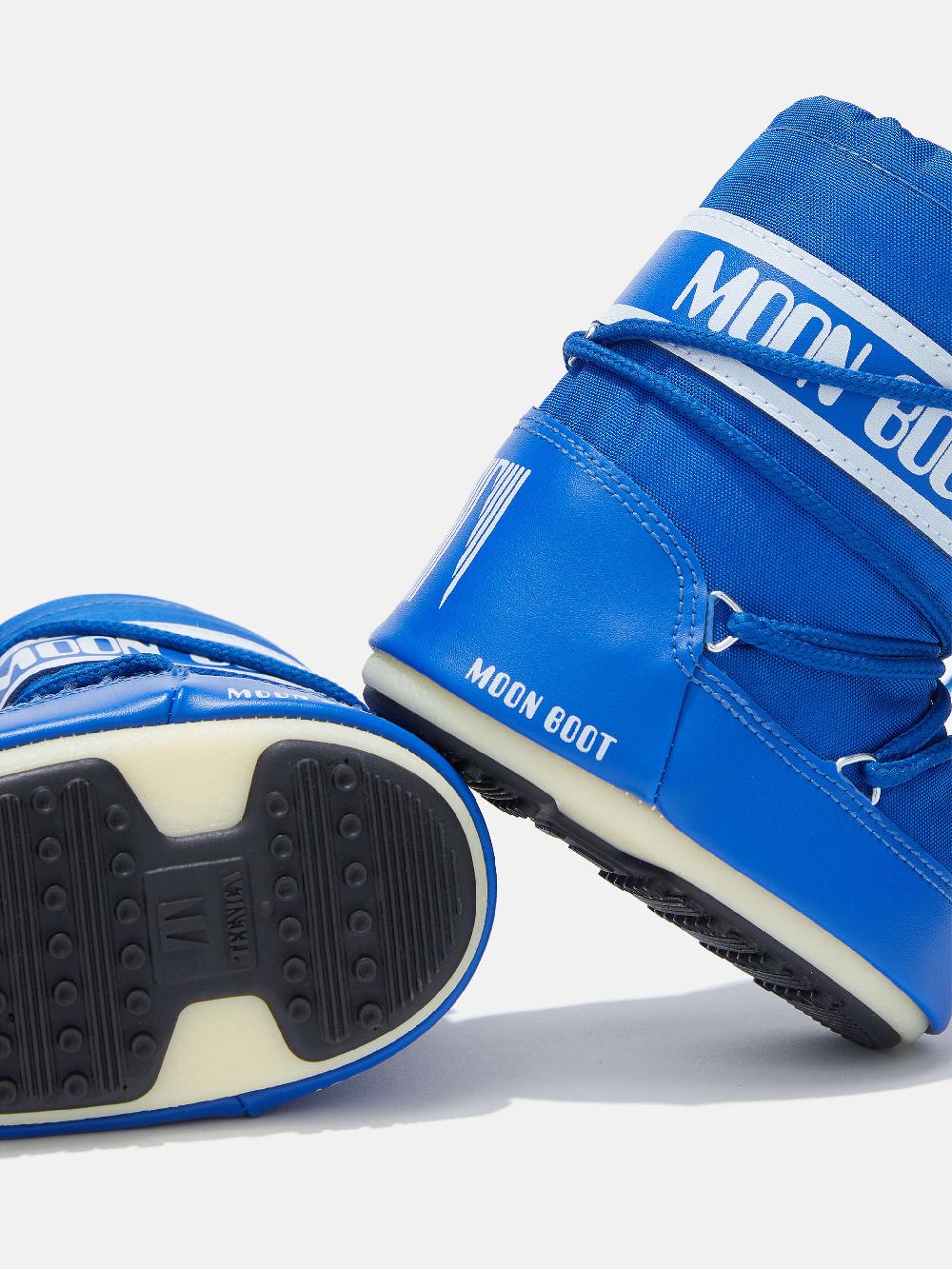 Moon Boot ICON MINI BLU IN NYLON Economico