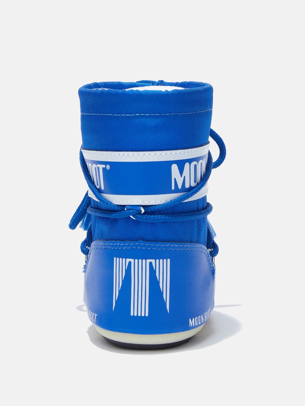 Moon Boot ICON MINI BLU IN NYLON Economico
