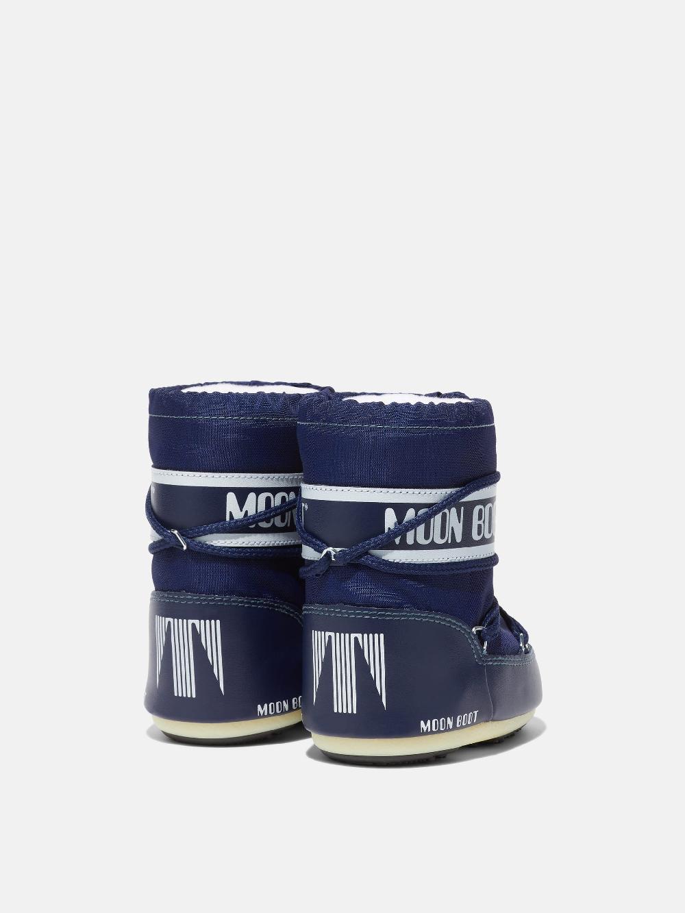Moon Boot ICON MINI BLU IN NYLON Offerta temporanea
