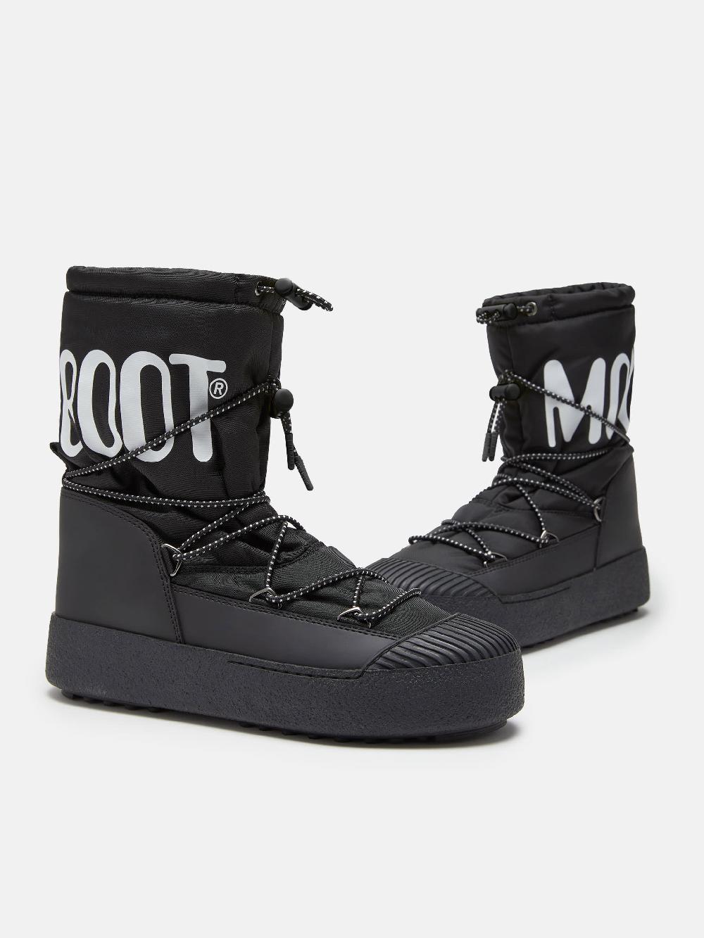 Moon Boot MTRACK POLAR NYLON NERO In Vendita