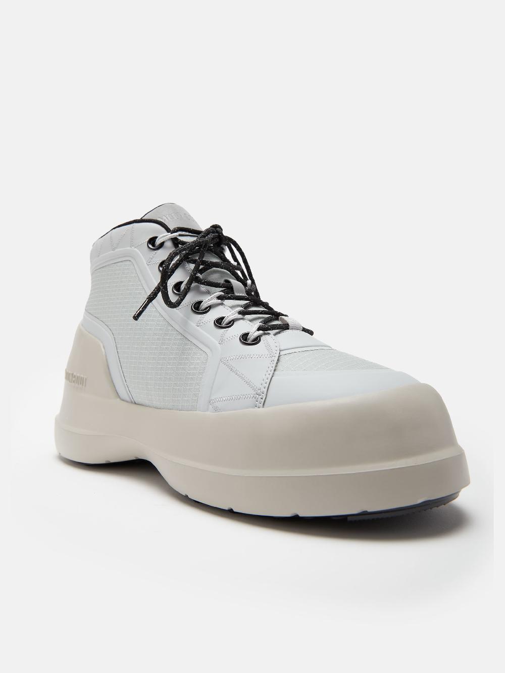 Moon Boot LUNA TREK MID NYLON GRIGIO Saldi Di Fabbrica