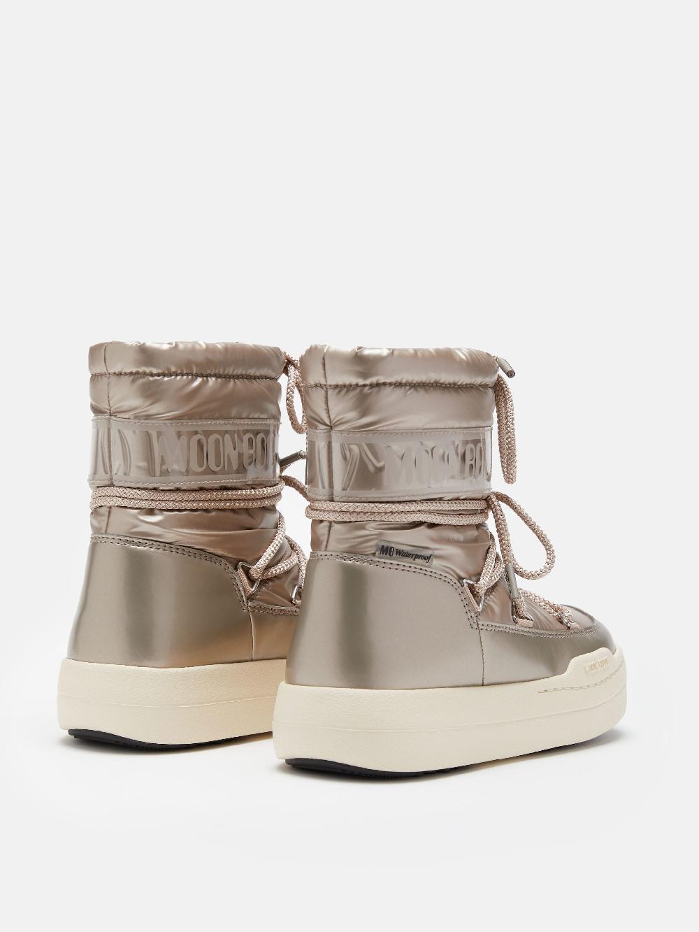 Moon Boot JUNIOR PARK BOOT COLOR ORO ROSA In Saldo