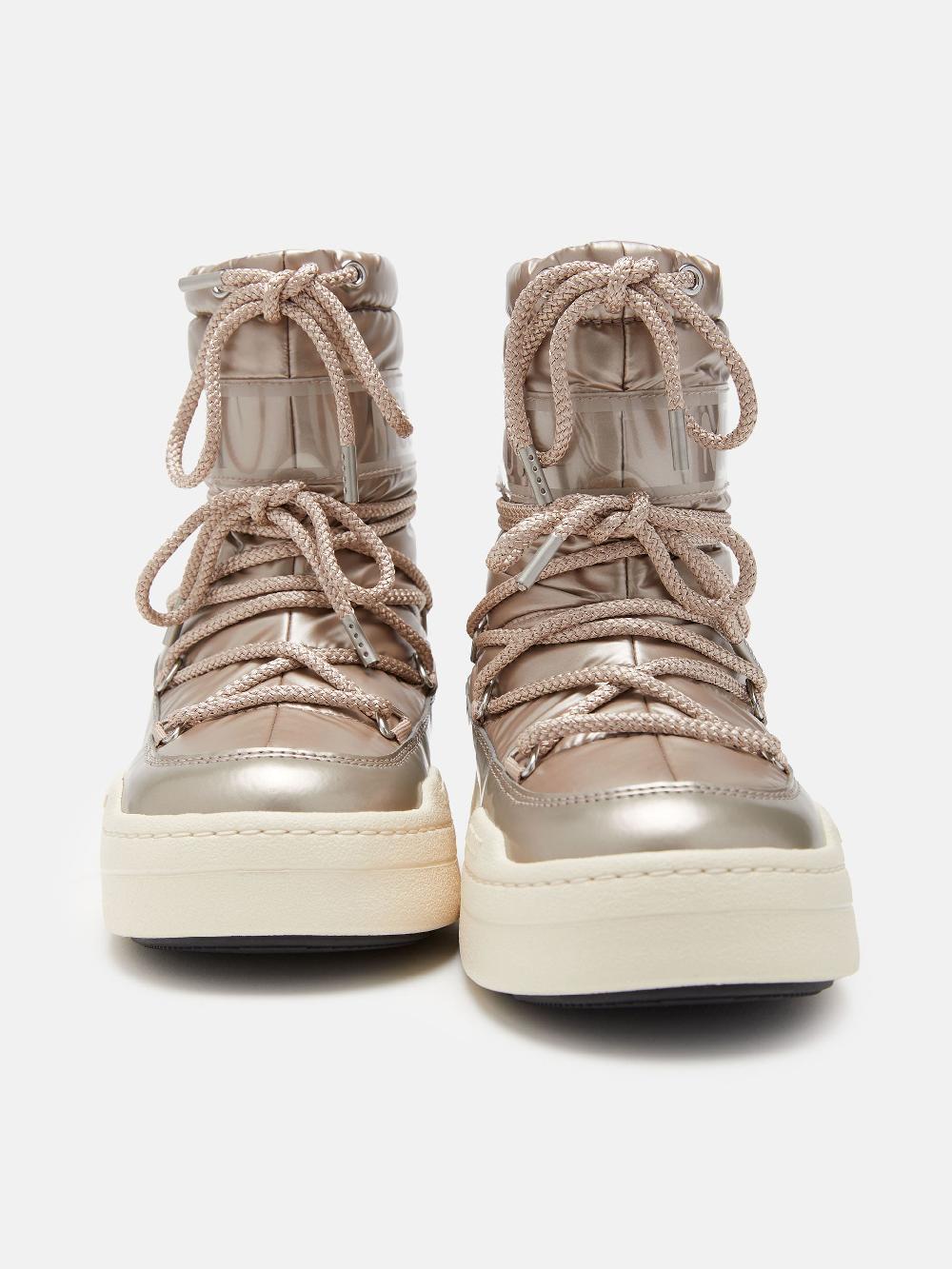 Moon Boot JUNIOR PARK BOOT COLOR ORO ROSA In Saldo