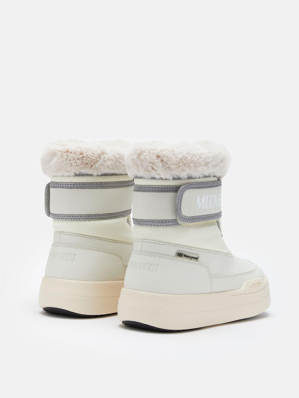 Moon Boot JUNIOR PARK PANNA CON CHIUSURA A STRAPPO Nuova