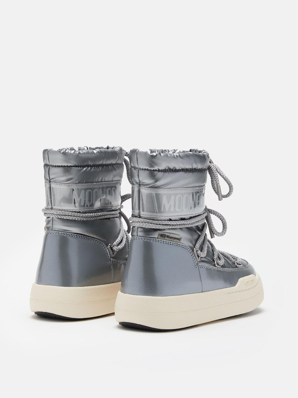 Moon Boot JUNIOR PARK BOOT COLOR ARGENTO 2025