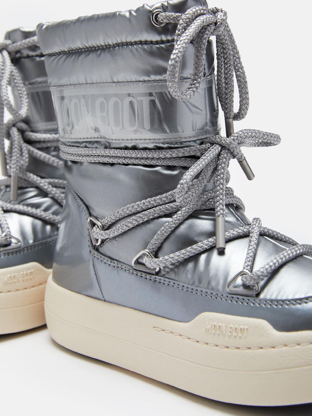 Moon Boot JUNIOR PARK BOOT COLOR ARGENTO 2025