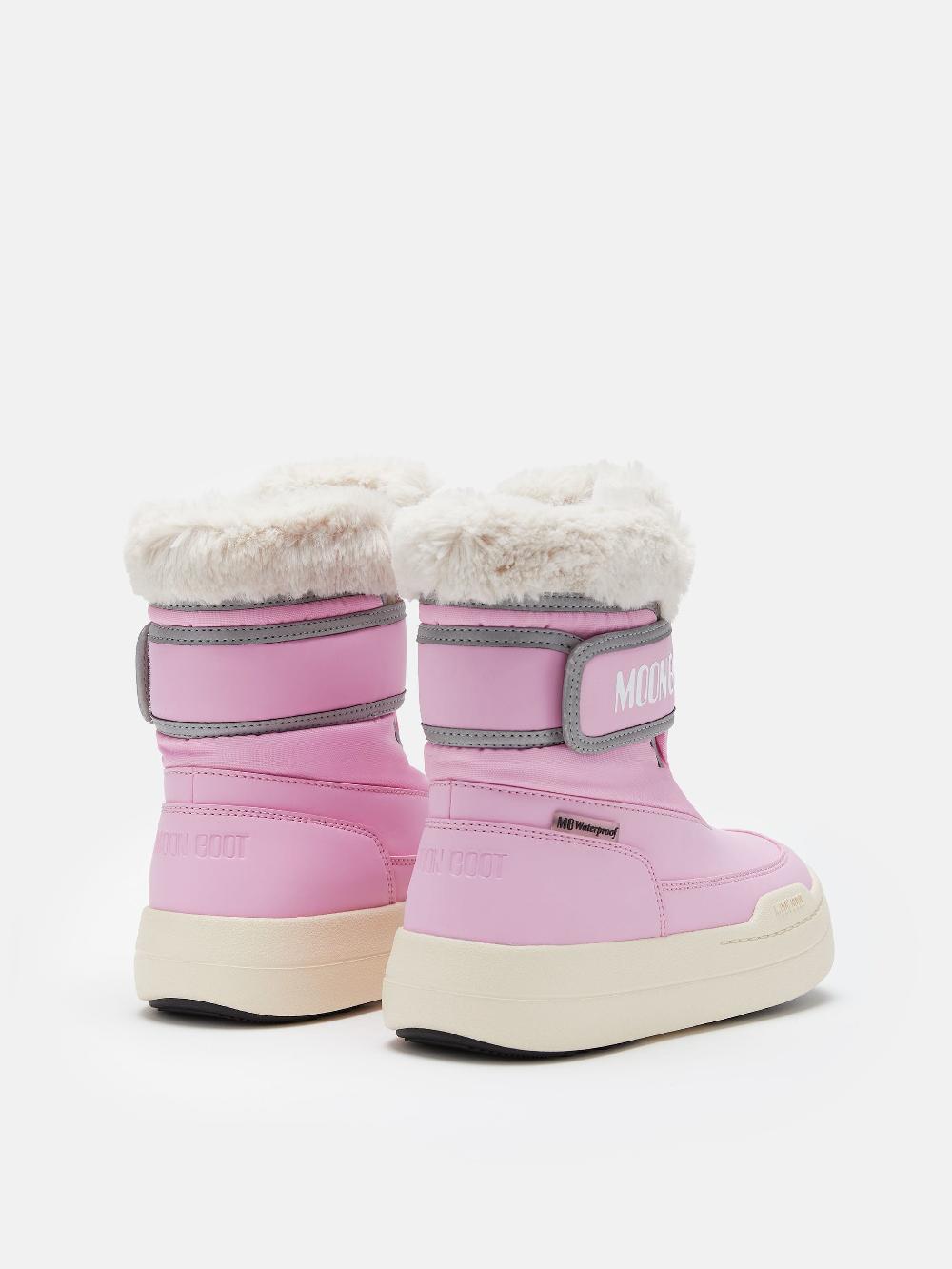 Moon Boot JUNIOR PARK ROSA CON CHIUSURA A STRAPPO Vendita