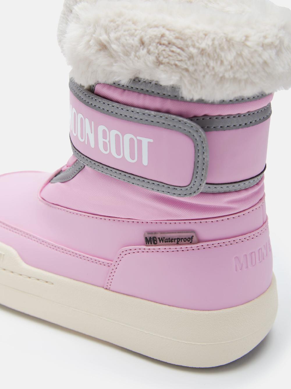 Moon Boot JUNIOR PARK ROSA CON CHIUSURA A STRAPPO Vendita