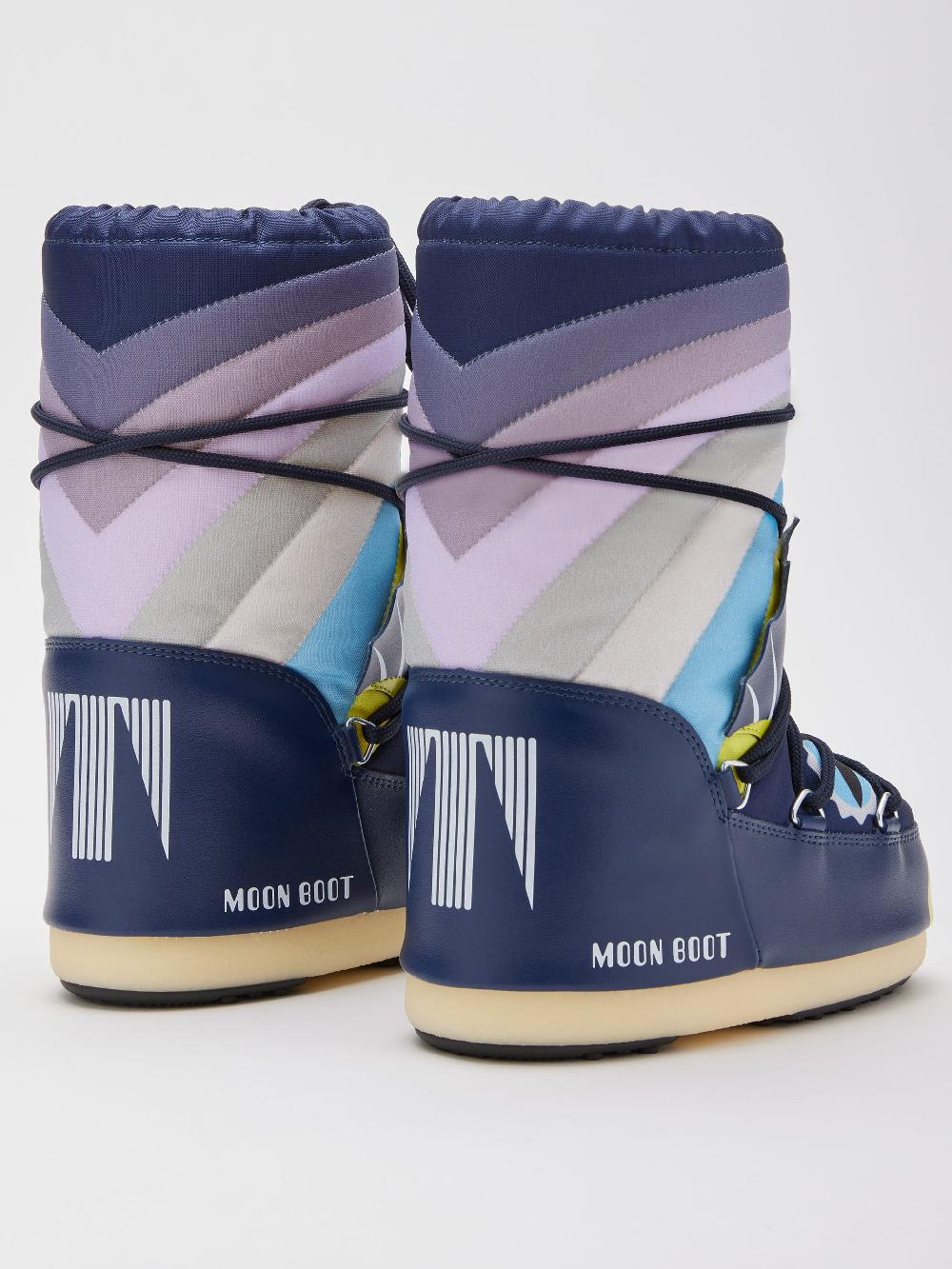 Moon Boot ICON JUNIOR DRAGON BLU Promozione