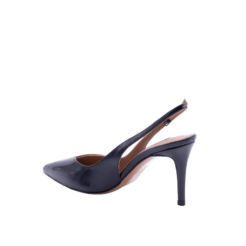 ALBANO Slingback vernice nera Outlet
