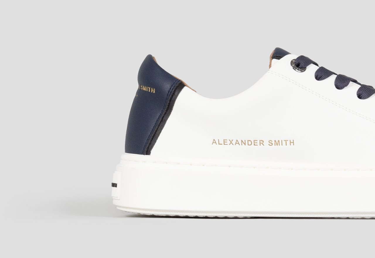 ﻿Alexander Smith LONDON MAN WHITE BLUE 2025