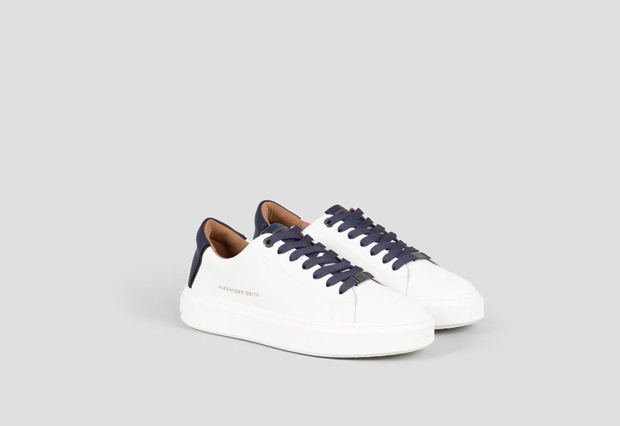 ﻿Alexander Smith LONDON MAN WHITE BLUE 2025