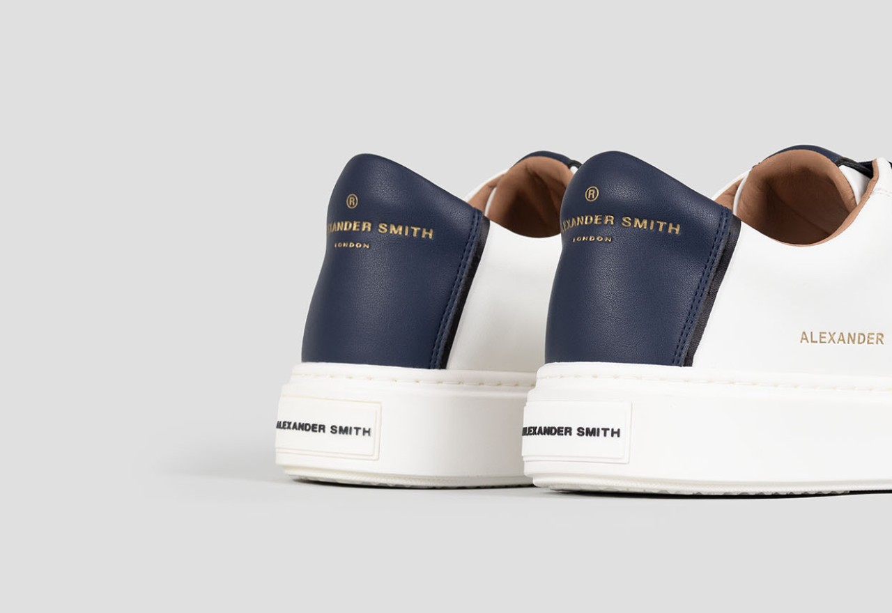 ﻿Alexander Smith LONDON MAN WHITE BLUE 2025