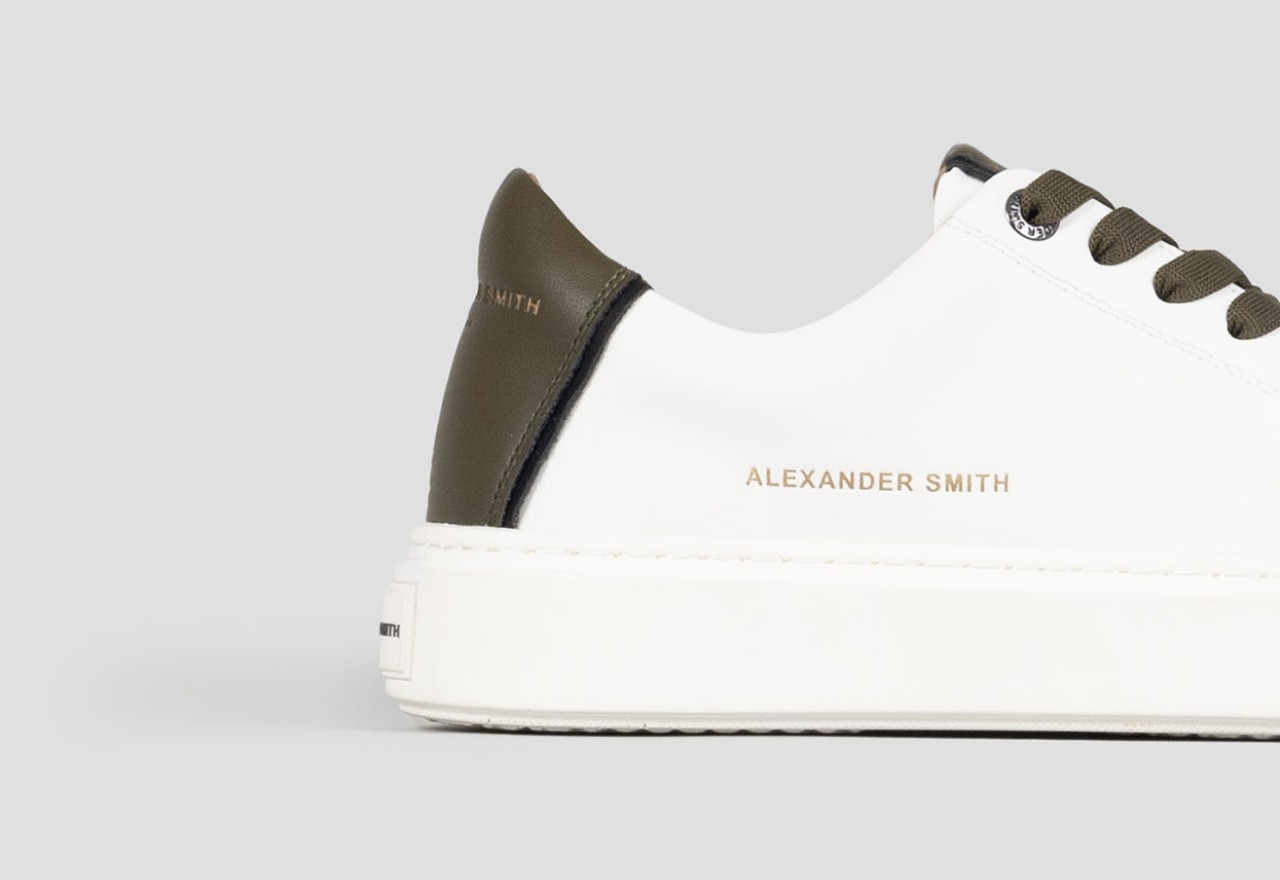 Alexander Smith LONDON MAN WHITE MILITARY Offerta speciale della fabbrica