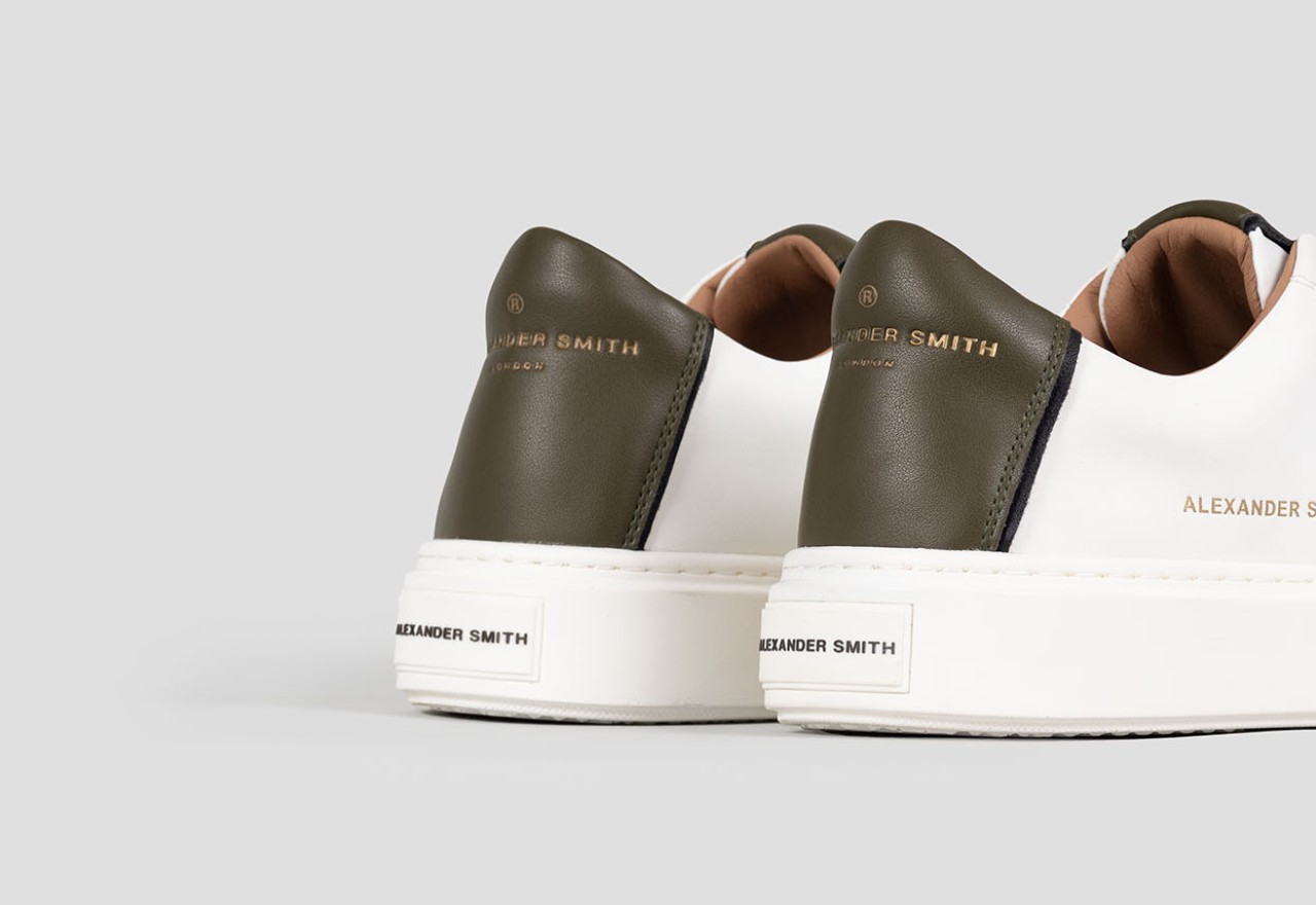 Alexander Smith LONDON MAN WHITE MILITARY Offerta speciale della fabbrica
