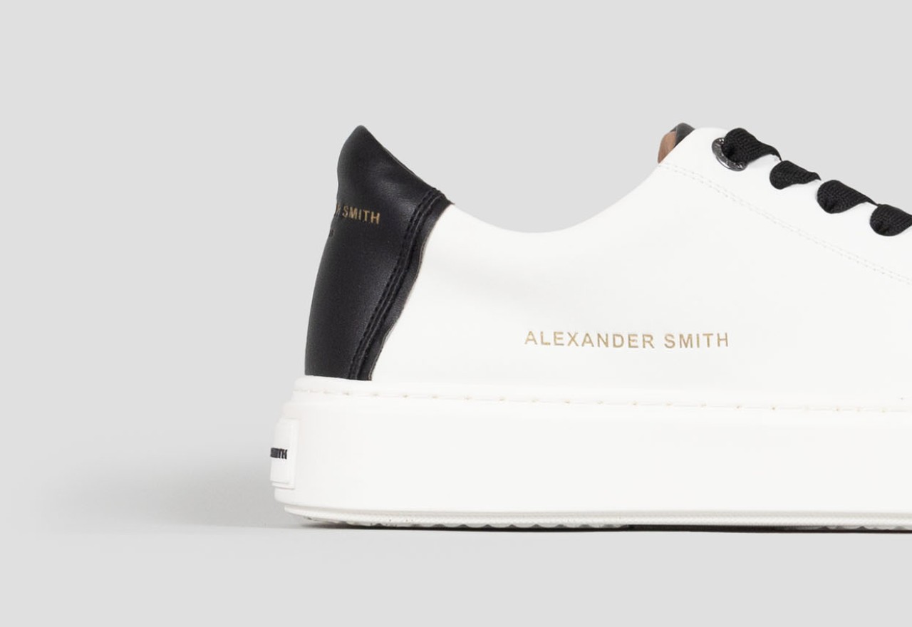 Alexander Smith LONDON MAN WHITE BLACK Soddisfazione Garantita