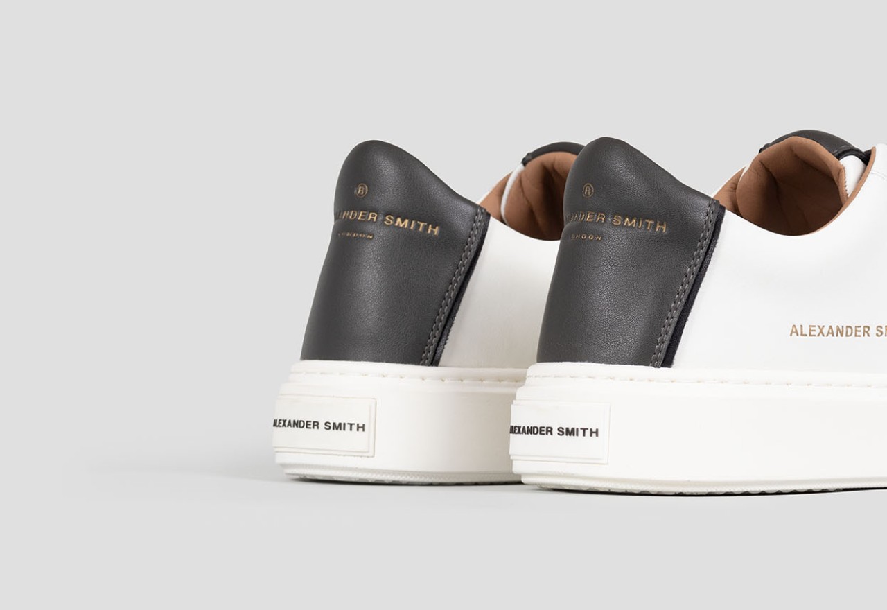 Alexander Smith LONDON MAN WHITE DARK SMOKE Qualità Garantita